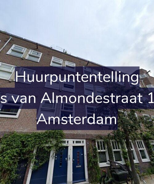 Foto gevel Huurpuntentelling voor Filips van Almondestraat 10-A, Amsterdam