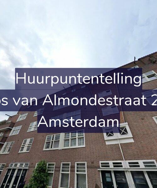 Foto gevel Huurpuntentelling voor Filips van Almondestraat 25-3, Amsterdam