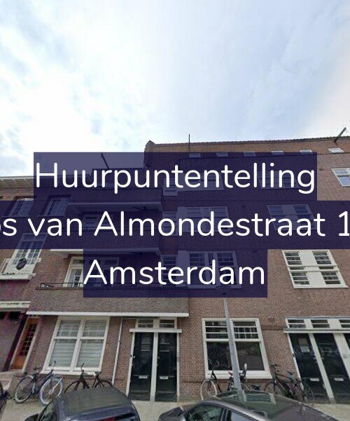 Foto gevel Huurpuntentelling voor Filips van Almondestraat 15-X, Amsterdam