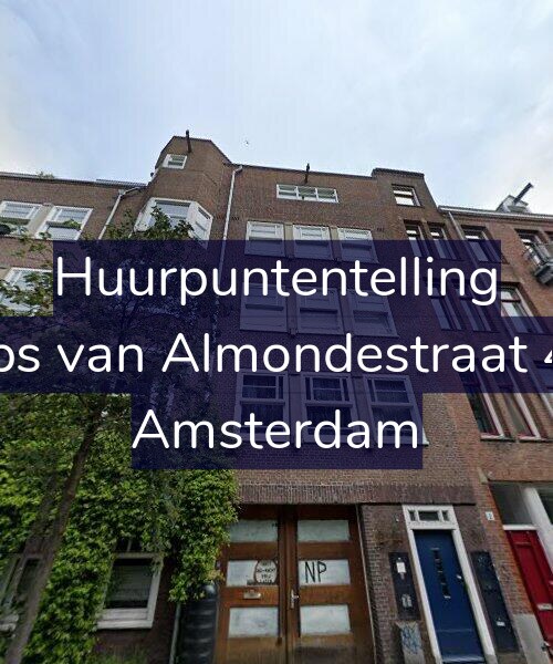 Foto gevel Huurpuntentelling voor Filips van Almondestraat 4-D, Amsterdam