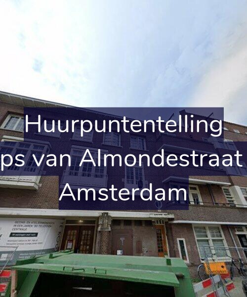 Foto gevel Huurpuntentelling voor Filips van Almondestraat 17, Amsterdam