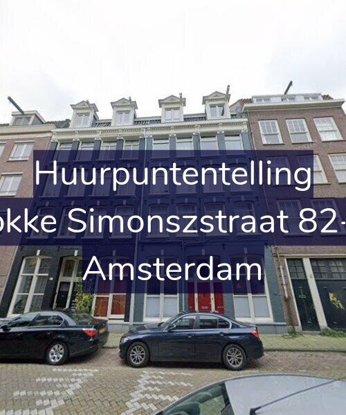 Foto gevel Huurpuntentelling voor Fokke Simonszstraat 82-H, Amsterdam