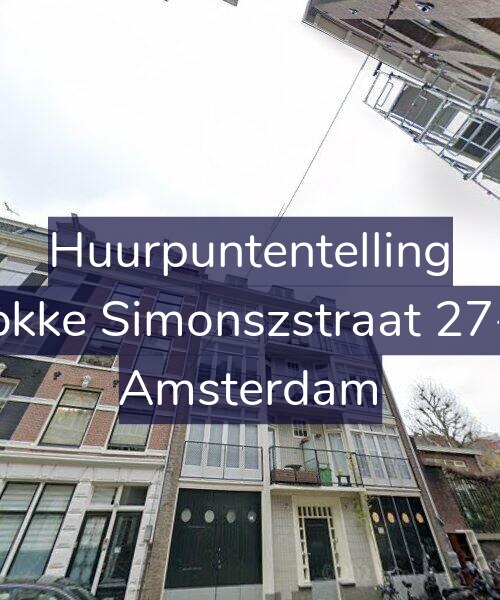 Foto gevel Huurpuntentelling voor Fokke Simonszstraat 27-2, Amsterdam