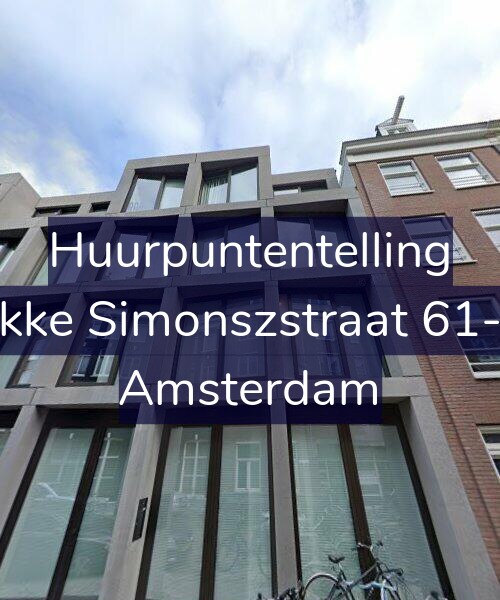 Foto gevel Huurpuntentelling voor Fokke Simonszstraat 61-W, Amsterdam