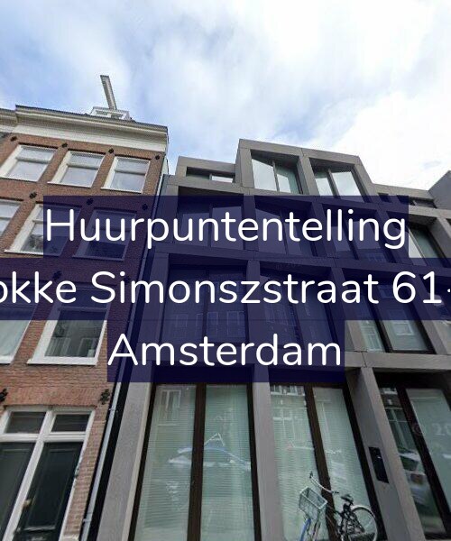 Foto gevel Huurpuntentelling voor Fokke Simonszstraat 61-P, Amsterdam