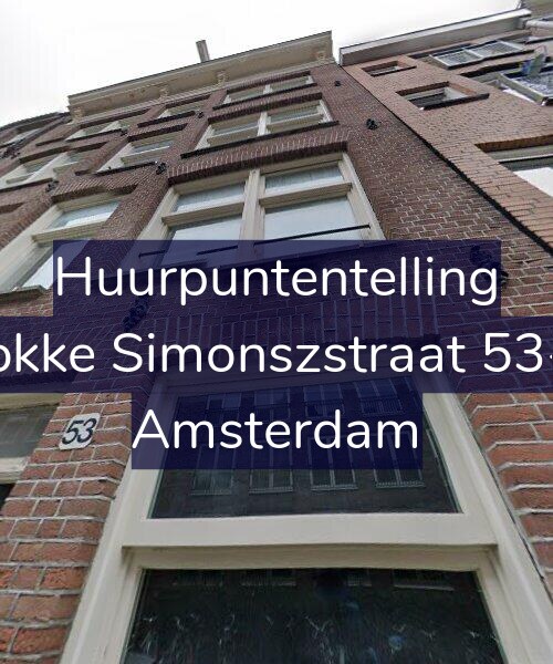 Foto gevel Huurpuntentelling voor Fokke Simonszstraat 53-3, Amsterdam