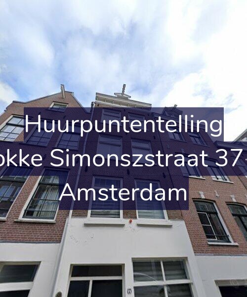Foto gevel Huurpuntentelling voor Fokke Simonszstraat 37-2, Amsterdam