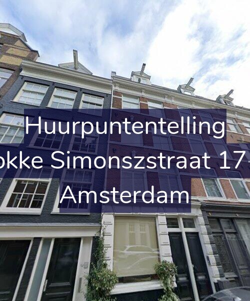 Foto gevel Huurpuntentelling voor Fokke Simonszstraat 17-E, Amsterdam