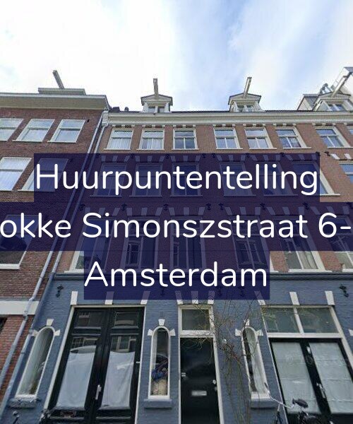 Foto gevel Huurpuntentelling voor Fokke Simonszstraat 6-1, Amsterdam