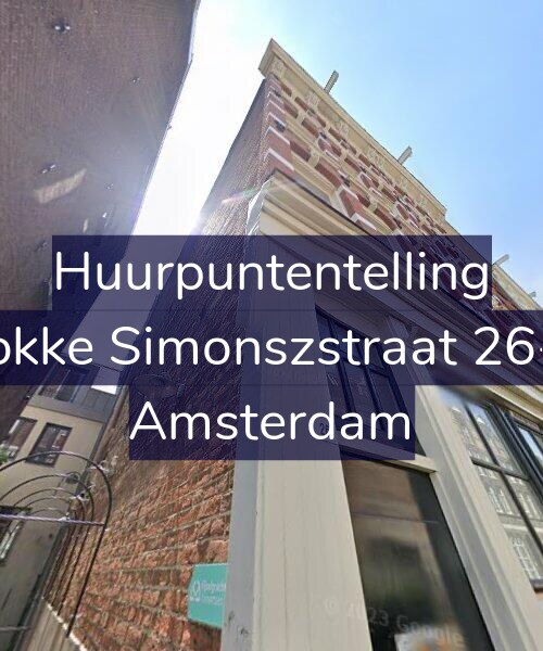 Foto gevel Huurpuntentelling voor Fokke Simonszstraat 26-2, Amsterdam
