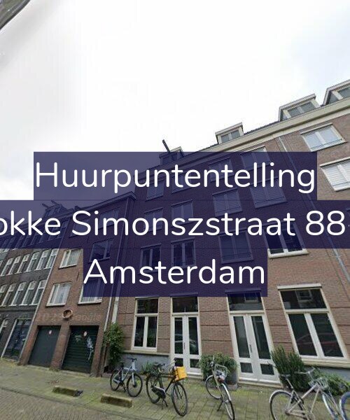 Foto gevel Huurpuntentelling voor Fokke Simonszstraat 88-L, Amsterdam