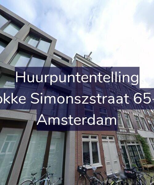 Foto gevel Huurpuntentelling voor Fokke Simonszstraat 65-C, Amsterdam