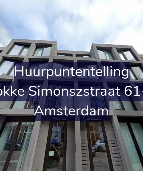 Foto gevel Huurpuntentelling voor Fokke Simonszstraat 61-S, Amsterdam