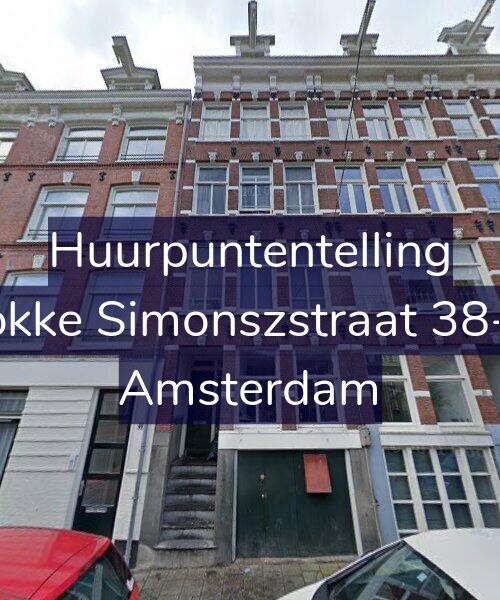 Foto gevel Huurpuntentelling voor Fokke Simonszstraat 38-H, Amsterdam