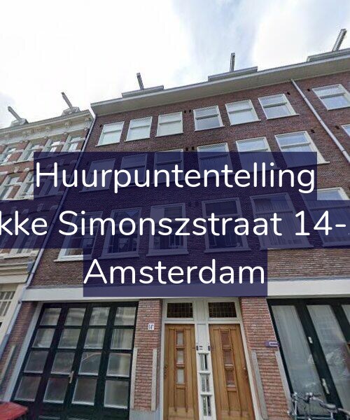 Foto gevel Huurpuntentelling voor Fokke Simonszstraat 14-A1, Amsterdam