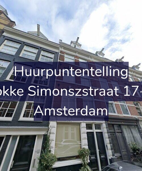 Foto gevel Huurpuntentelling voor Fokke Simonszstraat 17-A, Amsterdam