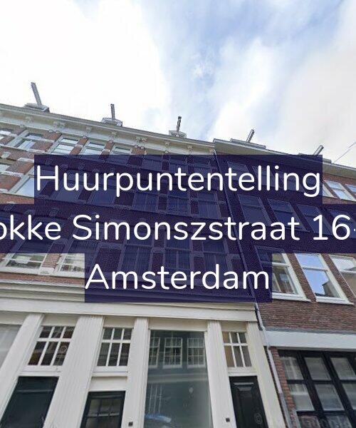 Foto gevel Huurpuntentelling voor Fokke Simonszstraat 16-3, Amsterdam