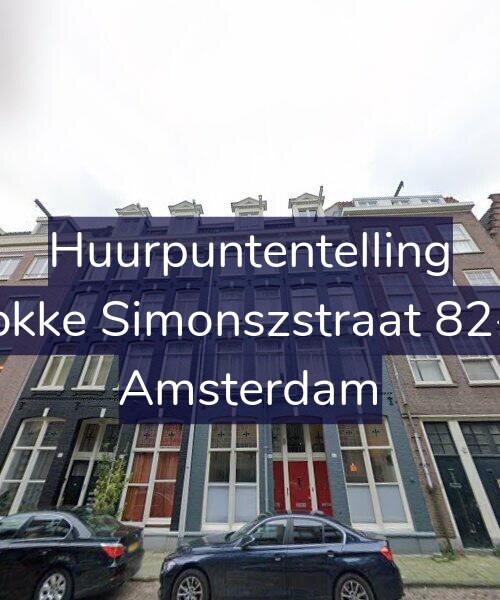 Foto gevel Huurpuntentelling voor Fokke Simonszstraat 82-1, Amsterdam