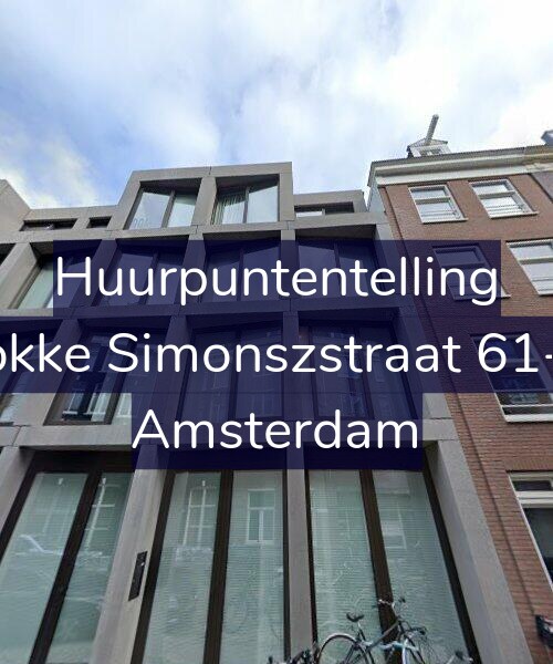 Foto gevel Huurpuntentelling voor Fokke Simonszstraat 61-N, Amsterdam
