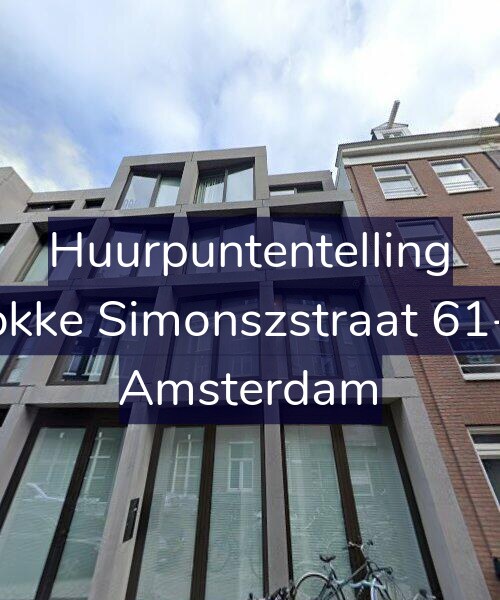 Foto gevel Huurpuntentelling voor Fokke Simonszstraat 61-G, Amsterdam