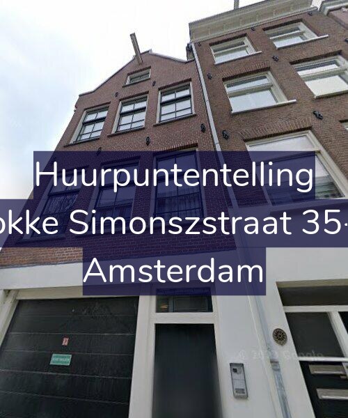 Foto gevel Huurpuntentelling voor Fokke Simonszstraat 35-C, Amsterdam