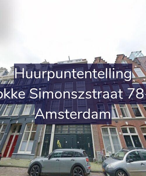Foto gevel Huurpuntentelling voor Fokke Simonszstraat 78-1, Amsterdam