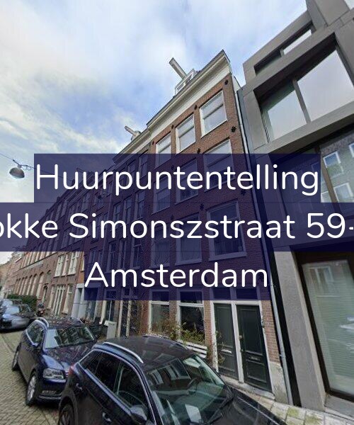 Foto gevel Huurpuntentelling voor Fokke Simonszstraat 59-H, Amsterdam