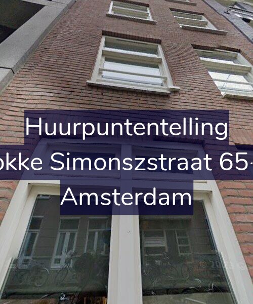 Foto gevel Huurpuntentelling voor Fokke Simonszstraat 65-B, Amsterdam