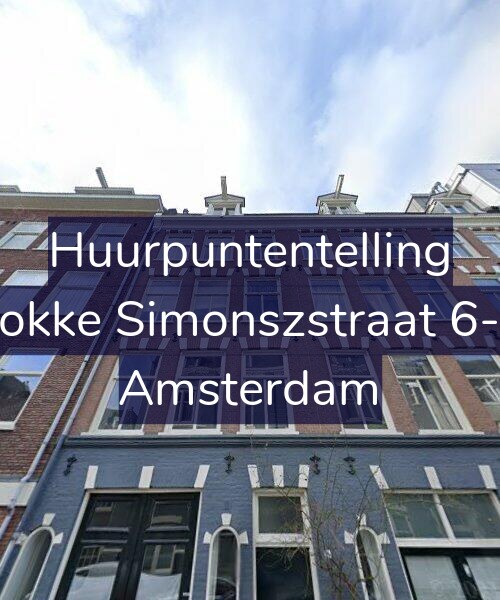 Foto gevel Huurpuntentelling voor Fokke Simonszstraat 6-2, Amsterdam