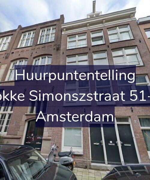 Foto gevel Huurpuntentelling voor Fokke Simonszstraat 51-H, Amsterdam