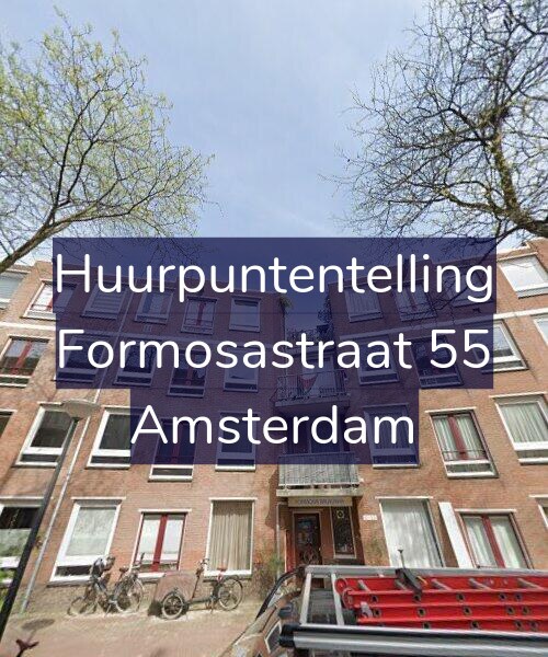 Foto gevel Huurpuntentelling voor Formosastraat 55, Amsterdam