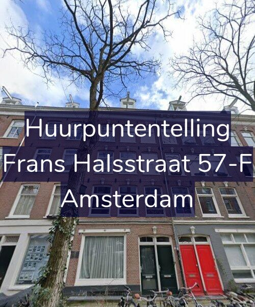 Foto gevel Huurpuntentelling voor Frans Halsstraat 57-F, Amsterdam