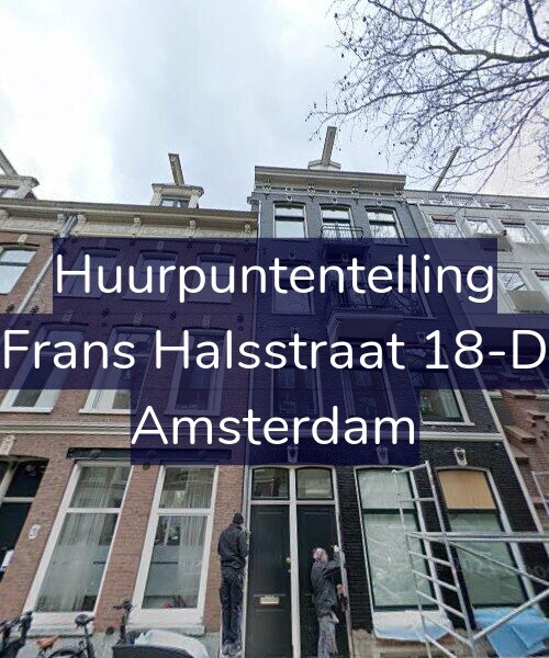 Foto gevel Huurpuntentelling voor Frans Halsstraat 18-D, Amsterdam