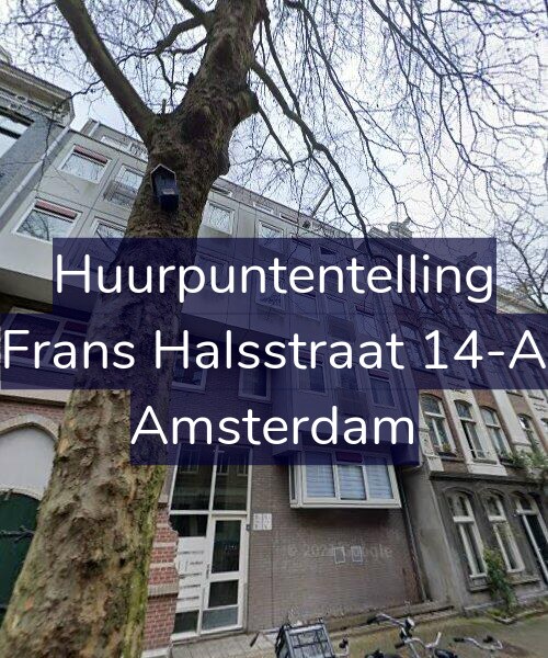 Foto gevel Huurpuntentelling voor Frans Halsstraat 14-A, Amsterdam