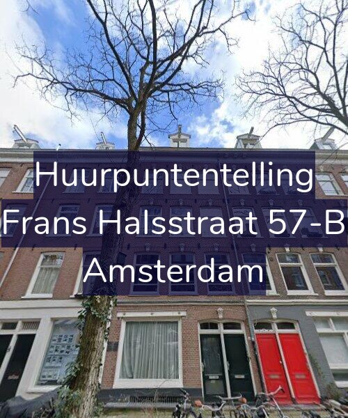 Foto gevel Huurpuntentelling voor Frans Halsstraat 57-B, Amsterdam