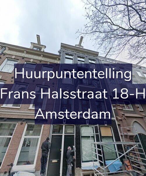 Foto gevel Huurpuntentelling voor Frans Halsstraat 18-H, Amsterdam