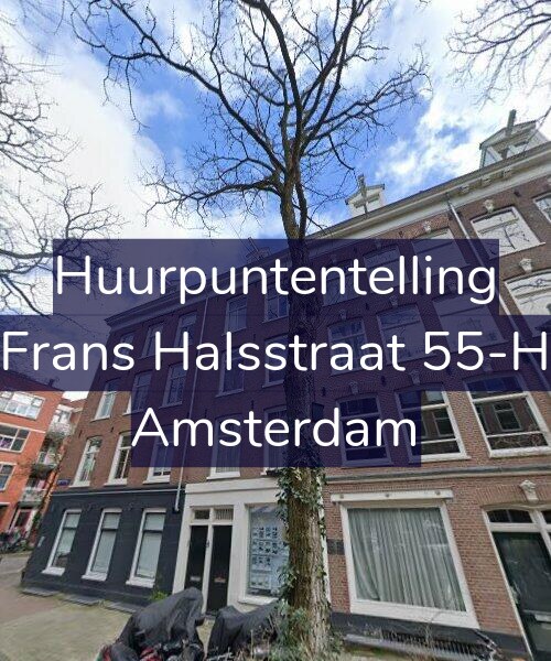 Foto gevel Huurpuntentelling voor Frans Halsstraat 55-H, Amsterdam