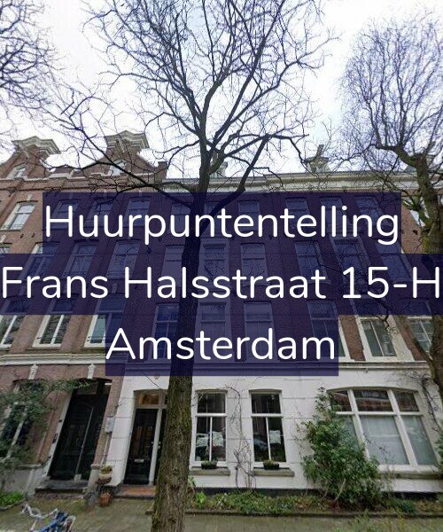 Foto gevel Huurpuntentelling voor Frans Halsstraat 15-H, Amsterdam