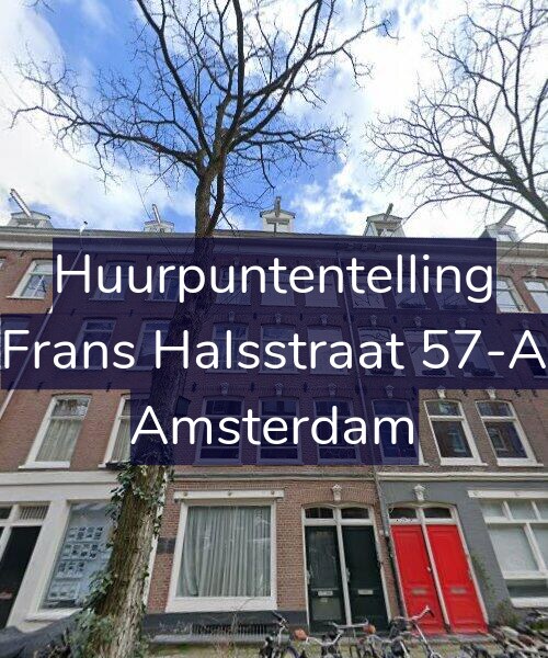 Foto gevel Huurpuntentelling voor Frans Halsstraat 57-A, Amsterdam