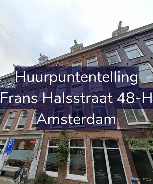 Foto gevel Huurpuntentelling voor Frans Halsstraat 48-H, Amsterdam