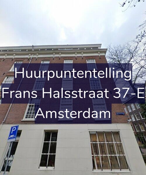 Foto gevel Huurpuntentelling voor Frans Halsstraat 37-E, Amsterdam
