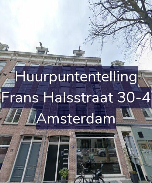 Foto gevel Huurpuntentelling voor Frans Halsstraat 30-4, Amsterdam