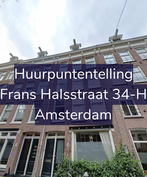 Foto gevel Huurpuntentelling voor Frans Halsstraat 34-H, Amsterdam