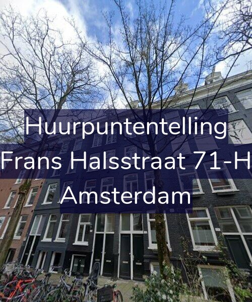 Foto gevel Huurpuntentelling voor Frans Halsstraat 71-H, Amsterdam