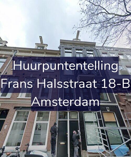 Foto gevel Huurpuntentelling voor Frans Halsstraat 18-B, Amsterdam