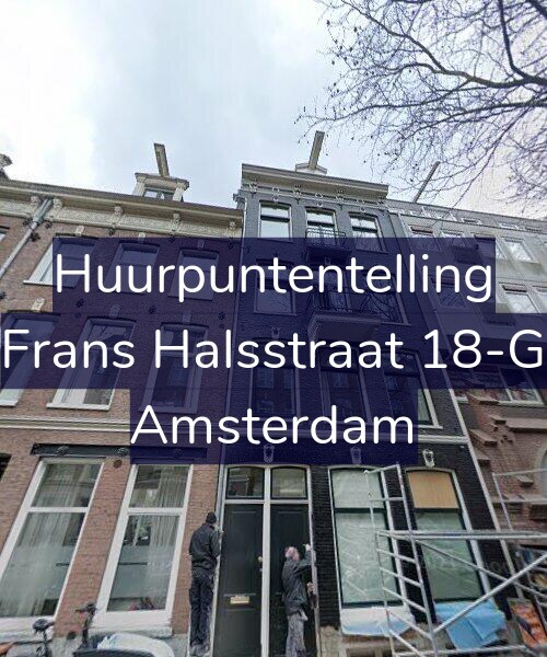 Foto gevel Huurpuntentelling voor Frans Halsstraat 18-G, Amsterdam