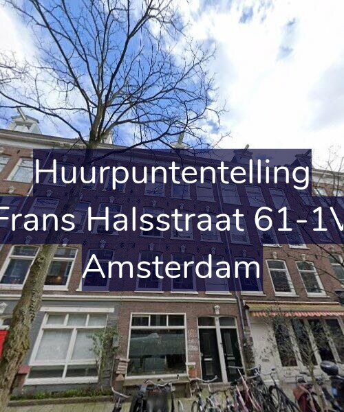 Foto gevel Huurpuntentelling voor Frans Halsstraat 61-1V, Amsterdam