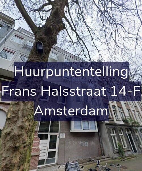 Foto gevel Huurpuntentelling voor Frans Halsstraat 14-F, Amsterdam