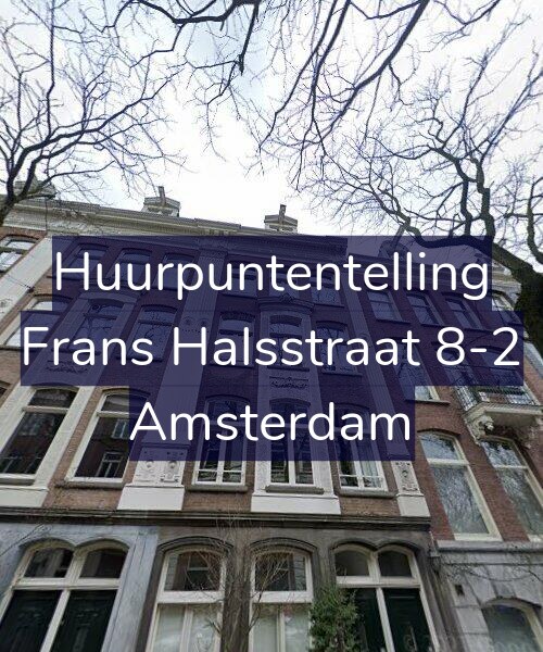 Foto gevel Huurpuntentelling voor Frans Halsstraat 8-2, Amsterdam