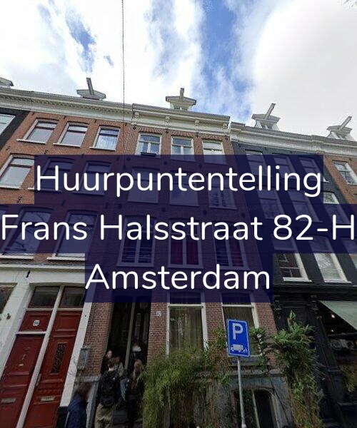 Foto gevel Huurpuntentelling voor Frans Halsstraat 82-H, Amsterdam